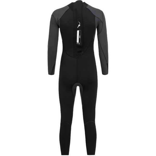 2026 Orca Vitalis Breast Stroke Open Water Swim Back Zip Våddragt NN2B0501 - Herre Black